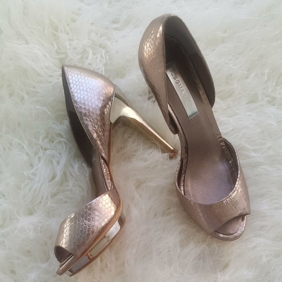 BCBG MaxAzria | Osario Leather D'Orsay Platforms - Picture 2 of 8